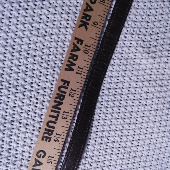 Vintage Diamond Croc?Lizard? Ratchet Buckel Belt main image 13
